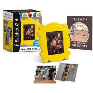 NWT Friends TV Show Yellow Frame With Sound! Mini figurine needs batteri…